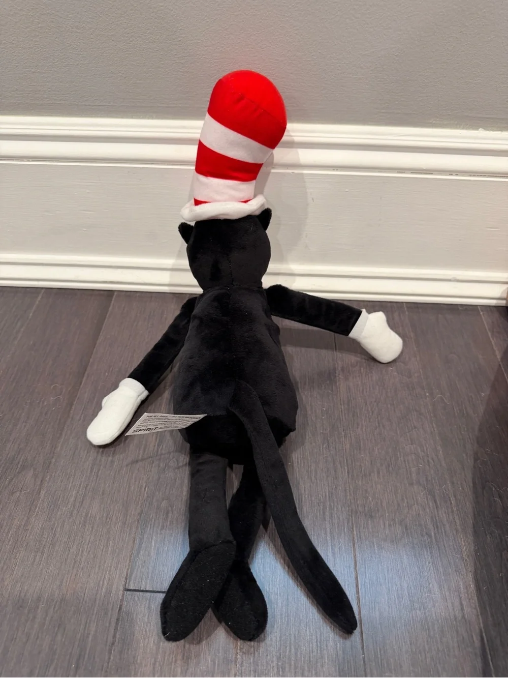 NWOT Dr. Seuss Cat in the Hat 19” in Plush Toy - Red, White Black Stuffed Animal